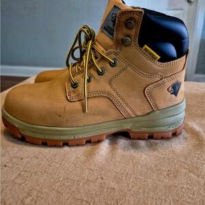 Wolverine Men's Brown and Black Work Boots